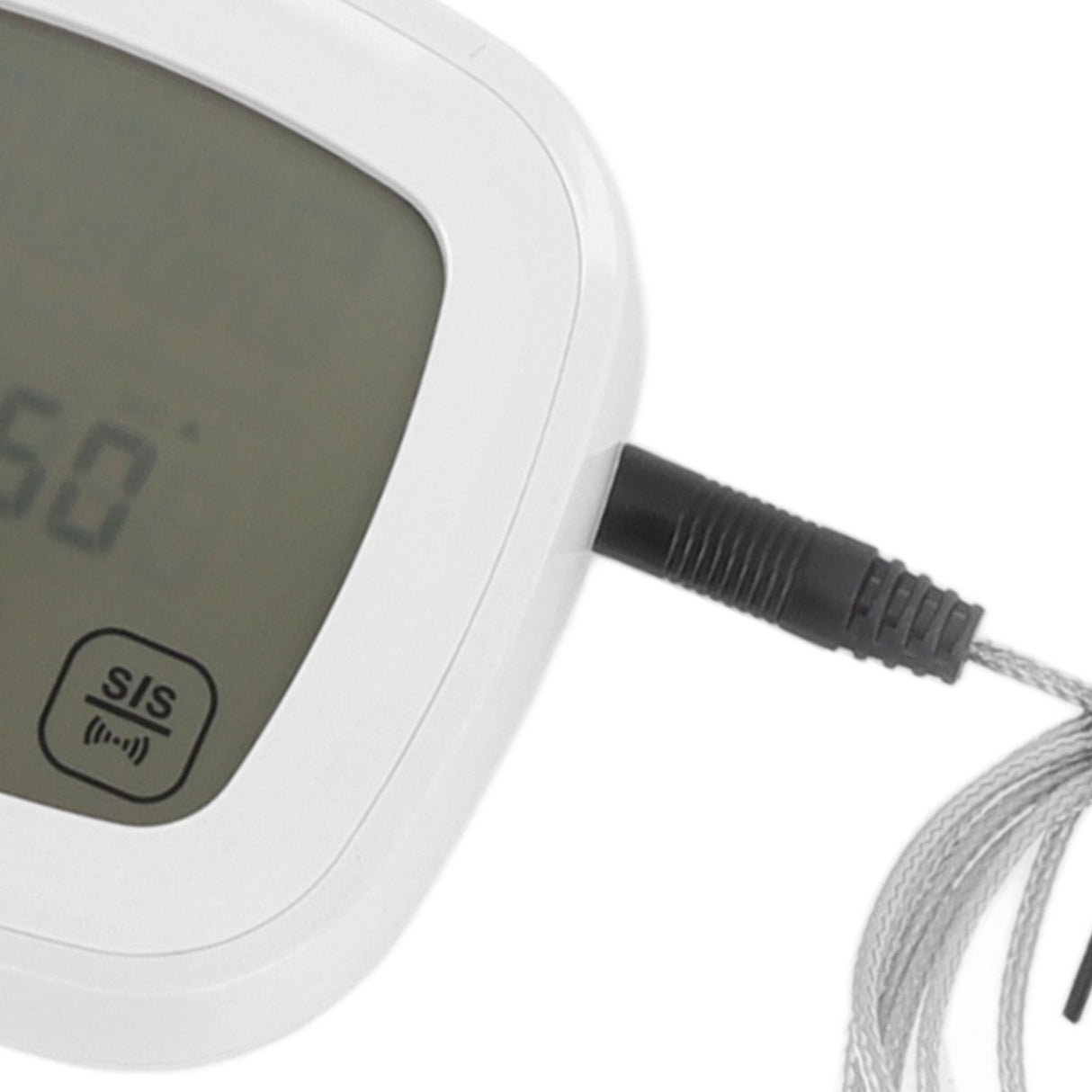 Digital Meat Thermometer with 2 Probes Touchscreen Digital Display Food Cooking Grill Thermometer with Magnet Adsorption