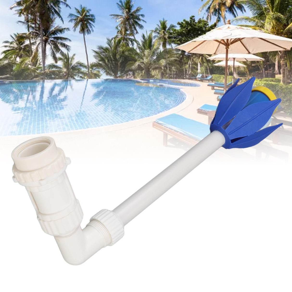 Water Fountain Spray PVC Garden Fountain Sprayer G1‑1/2 Female Thread for Decoration