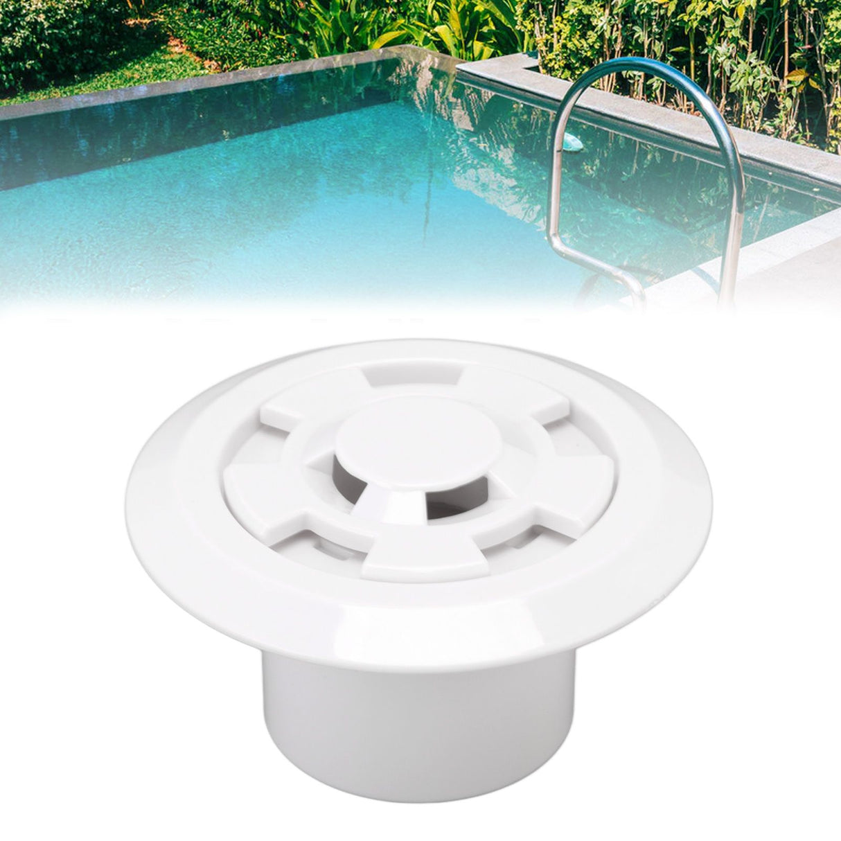 Pool Water Outlet G2 External Plug Type Angle Changeable Removable Swimming Pool Water Overflow Drain Outlet