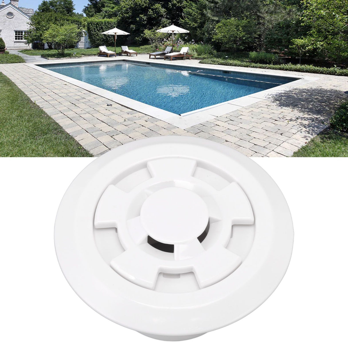 Pool Water Outlet G2 External Plug Type Angle Changeable Removable Swimming Pool Water Overflow Drain Outlet