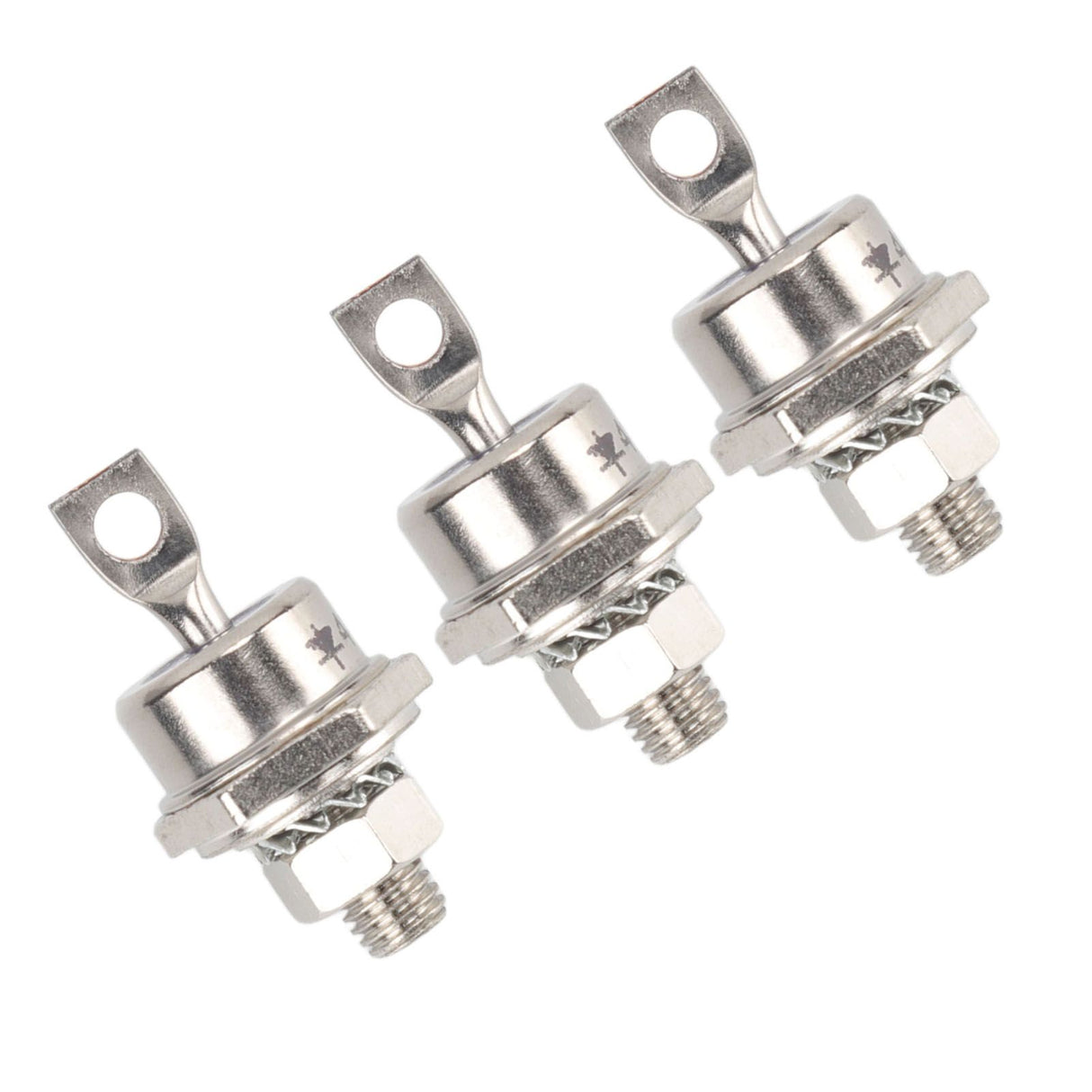 3Pcs 40HFR120 Diode Module 40A Iron Replacement Spiral Rectifier Diode Diesel Generator Parts Negative Pole