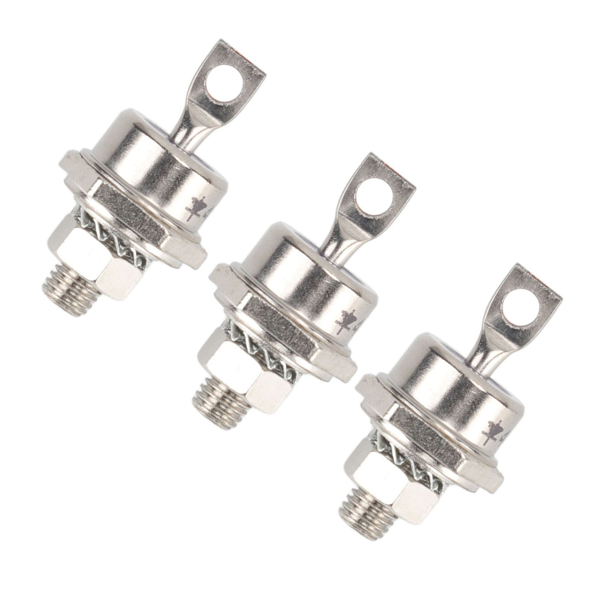 3Pcs 40HFR120 Diode Module 40A Iron Replacement Spiral Rectifier Diode Diesel Generator Parts Negative Pole