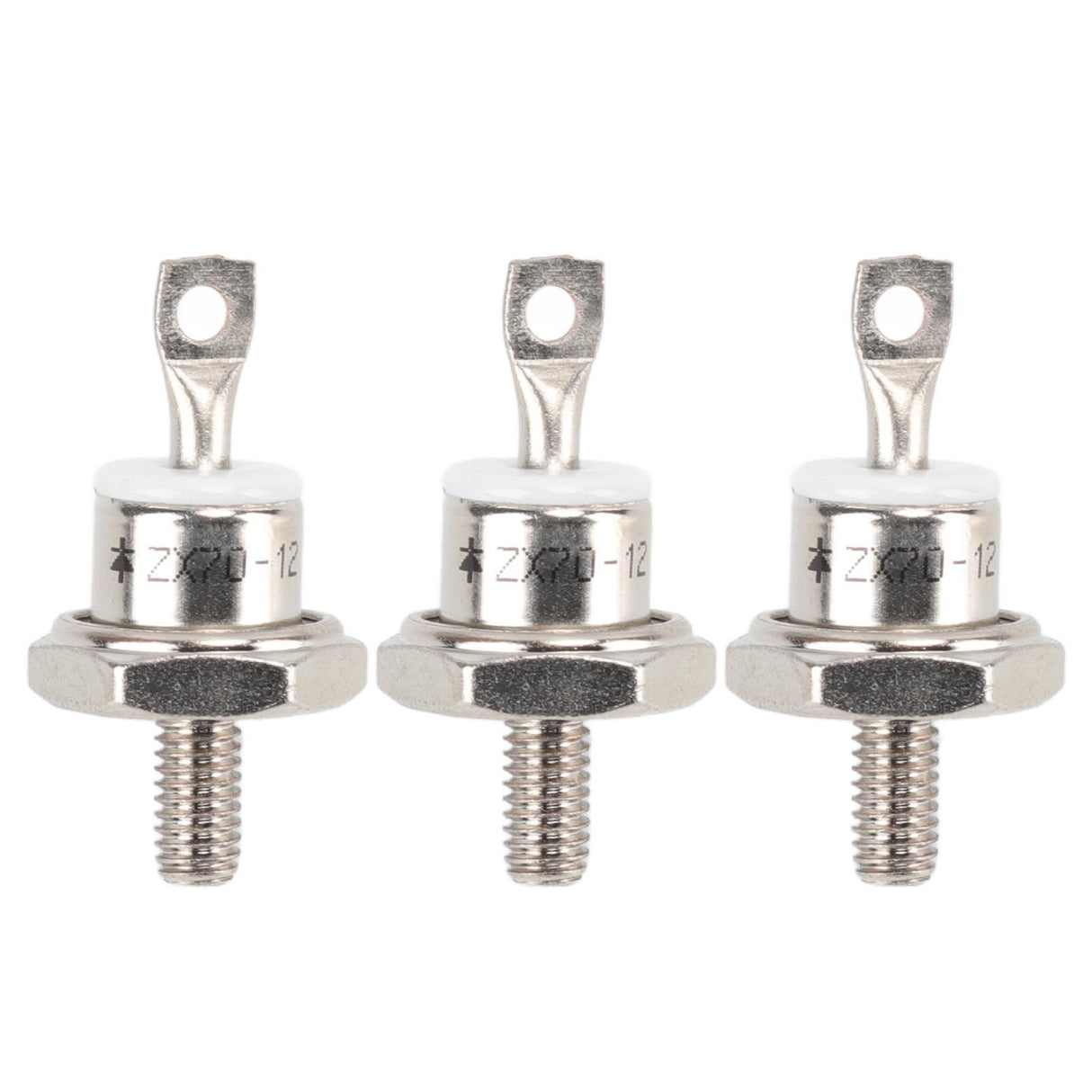 3Pcs ZX70 12 70A Diesel Generator Rectifier Diode Replacement Diesel Engine Generator Diode for Diesel Generator Parts Positive