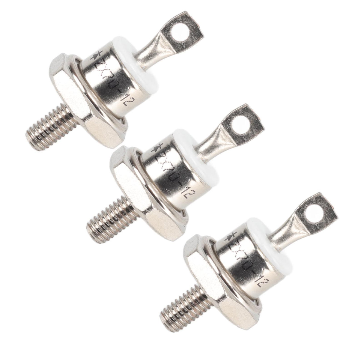3Pcs ZX70 12 70A Diesel Generator Rectifier Diode Replacement Diesel Engine Generator Diode for Diesel Generator Parts Positive