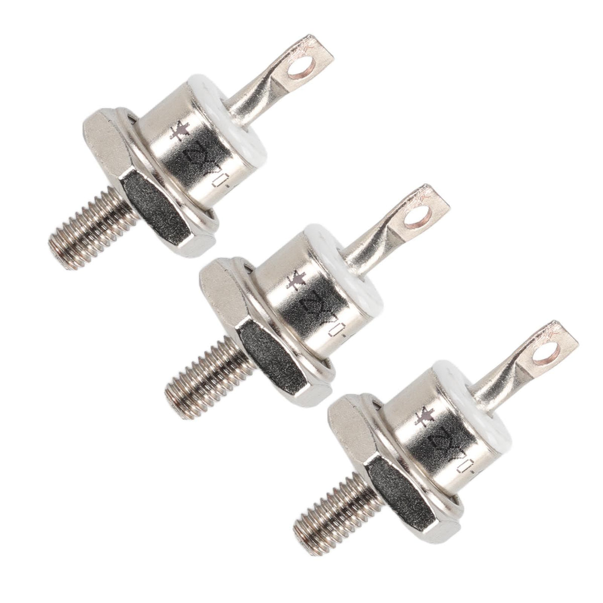 3Pcs ZX70 12 70A Diesel Generator Rectifier Diode Replacement Diesel Engine Generator Diode for Diesel Generator Parts Negative
