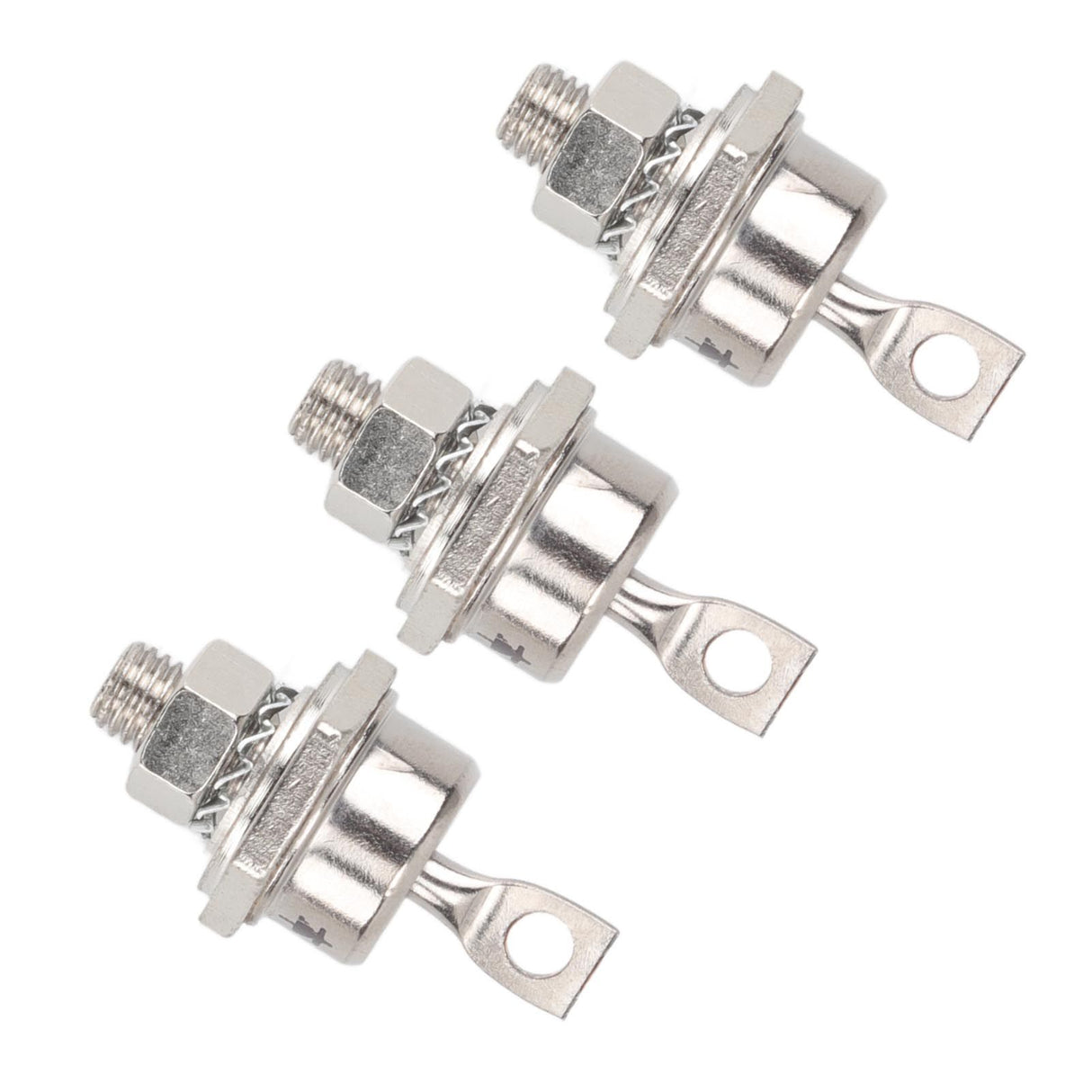 3PCS 70HFR120 70A Rectifier Diode Compact Stable Spiral Rectifier Module for Diesel Generator Accessories Positive Pole