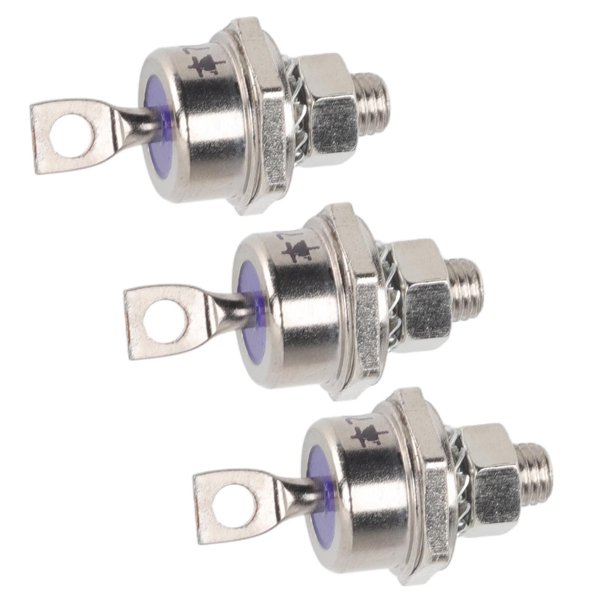 3PCS 70HFR120 70A Rectifier Diode Compact Stable Spiral Rectifier Module for Diesel Generator Accessories Positive Pole