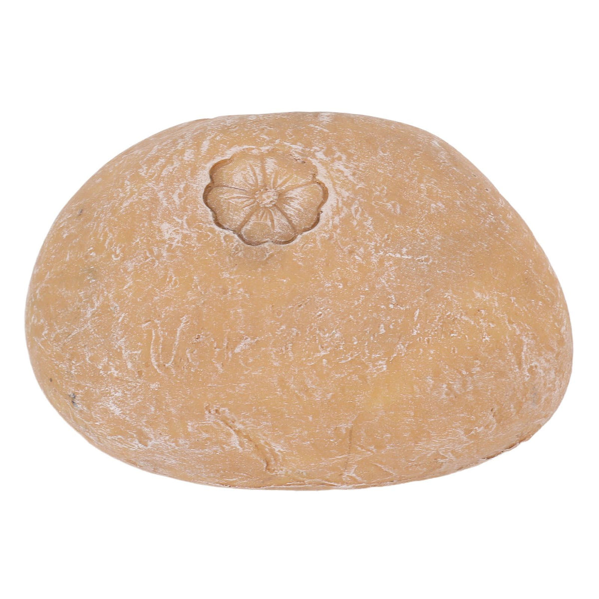 Pet Memorial Garden Stone DIY Lettering Simulation Pebbles Pet Grave Marker for Dogs Cats Small Flower Stone Sand Yellow