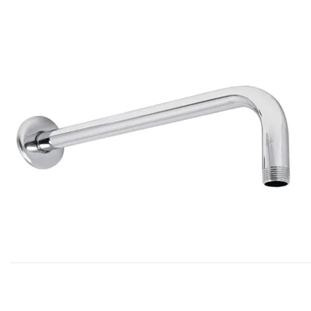 Shower Arm Pipe 50m Total Length 20mm Diameter Round Stainless Steel Chrome Plated Rust Resistance Shower Head Arm