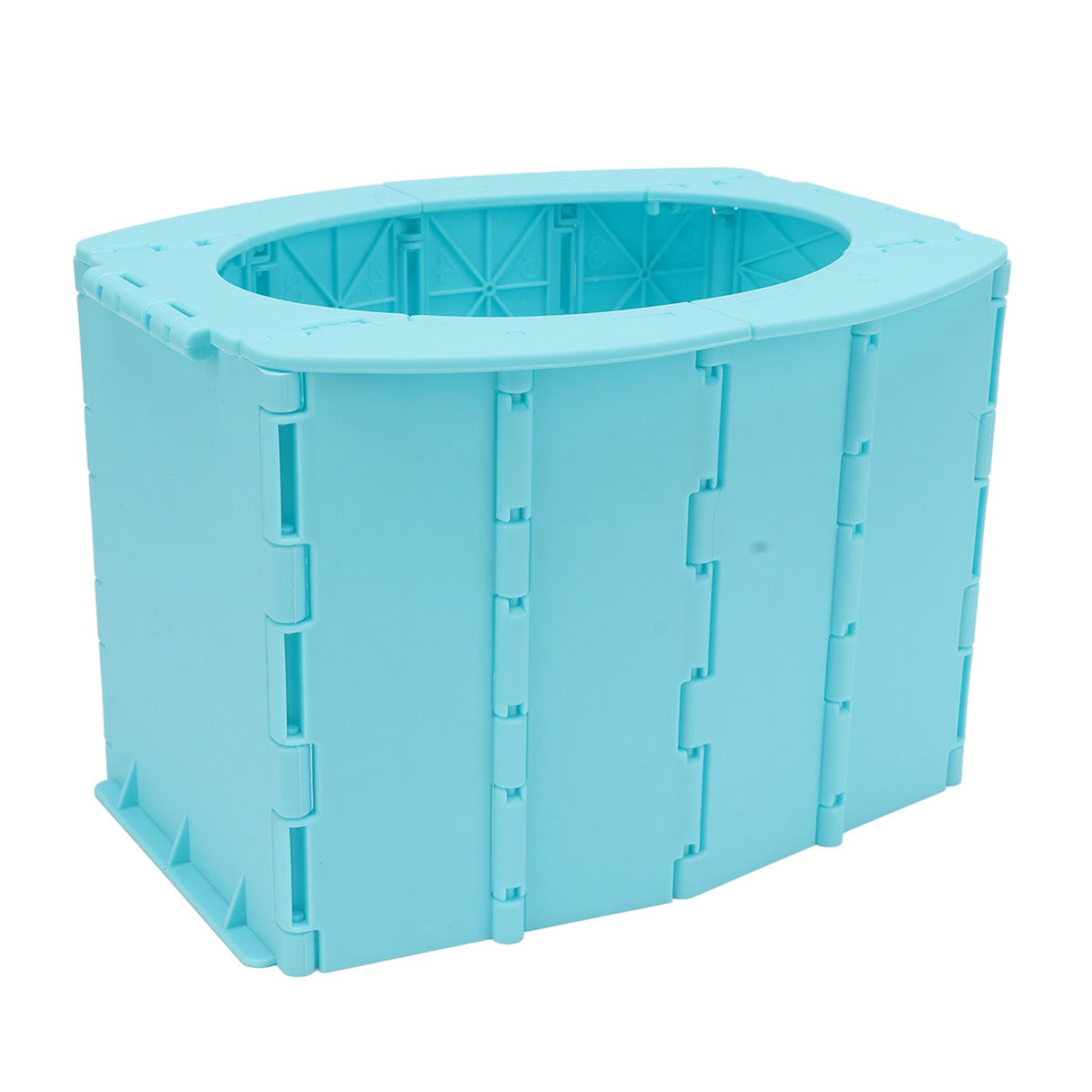 Kids Portable Toilet Portable Foldable Easy Cleaning ABS Potty Training Toilet for Outdoor Emergency Camping