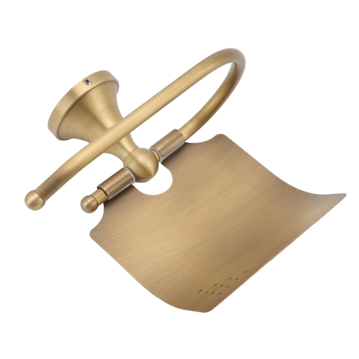 Vintage Toilet Paper Holder Stand Hanger Metal Paper Towel Holders Wall Mounted for Bathroom