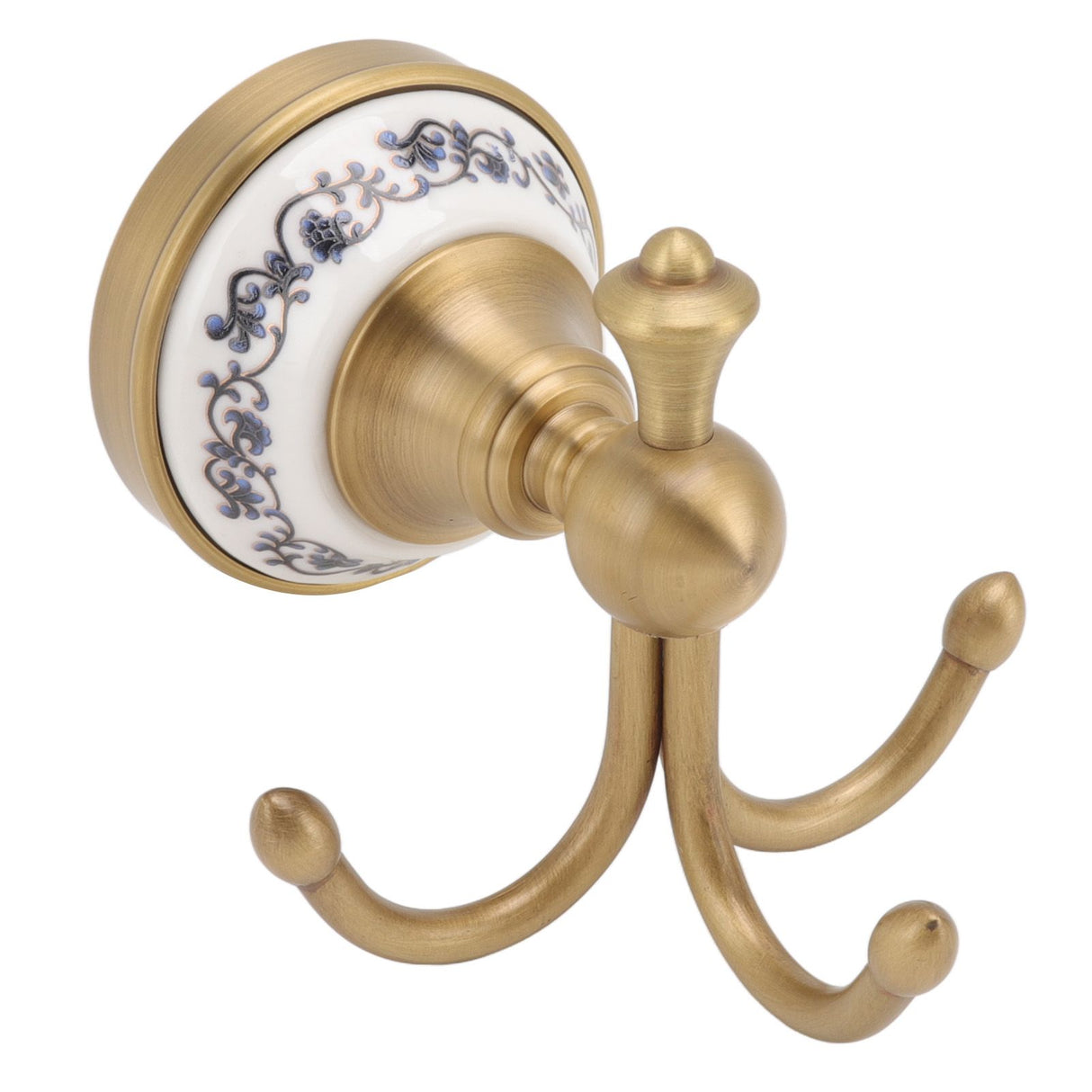 Wall Mounted Bathroom Coat Hook Beautiful Decorative Elegant Clothing Robe Hook for Living Room