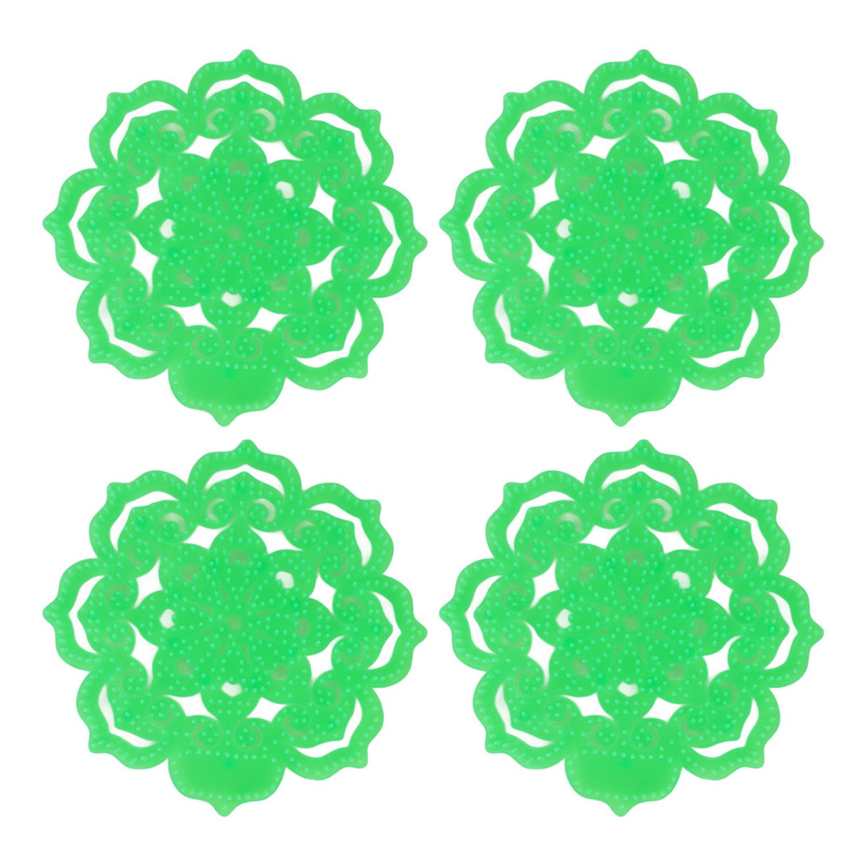 4pcs Urinal Screen Odor Proof Urinal Screen Deodorizer Urinal Splash Reducing Mats for Restaurants Office Toilet