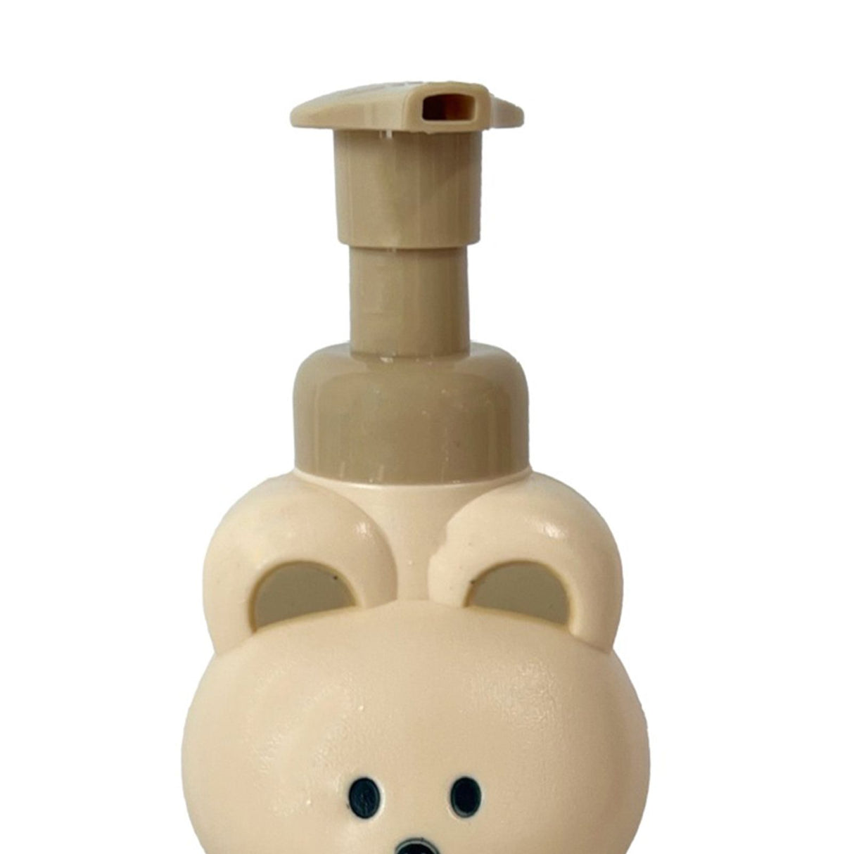 Foam Pump Bottle Cute Bear Shape Large Capacity Foaming Soap Dispenser Bottle for Facial Wash Body Wash Hand Soap Cream Color