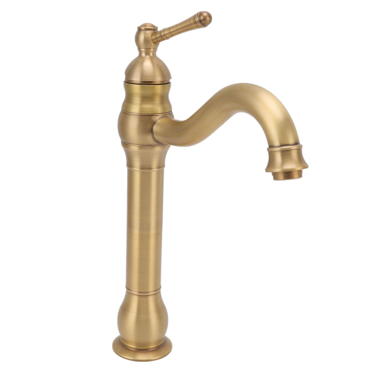 Basin Faucet Retro European Style Brass Gourd Design with Hose and Gasket Bathroom Sink Faucet for Home