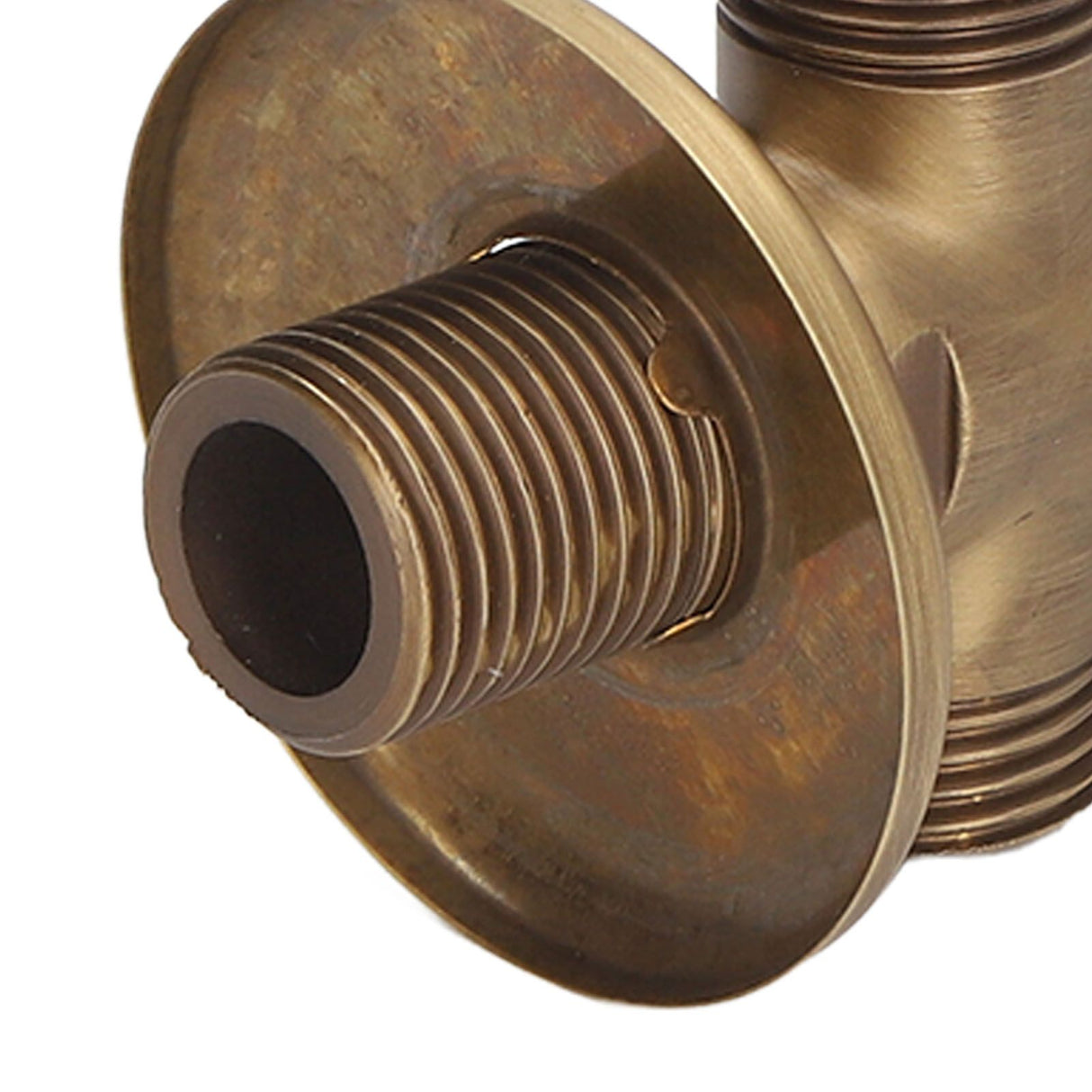 Angle Valve Vintage Style Brass High Hardness Good Sealing Cold Hot Faucet Water Stop Valve