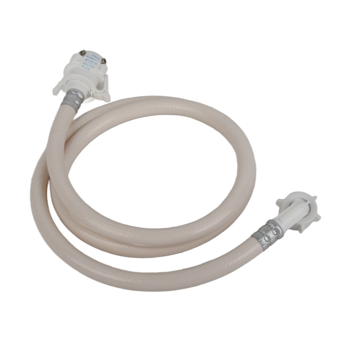 Washing Machine Water Inlet Hose Burst Proof PVC Water Pipe with Metal Connector for Haier Automatic Washing Machine 1.5m / 4.9ft