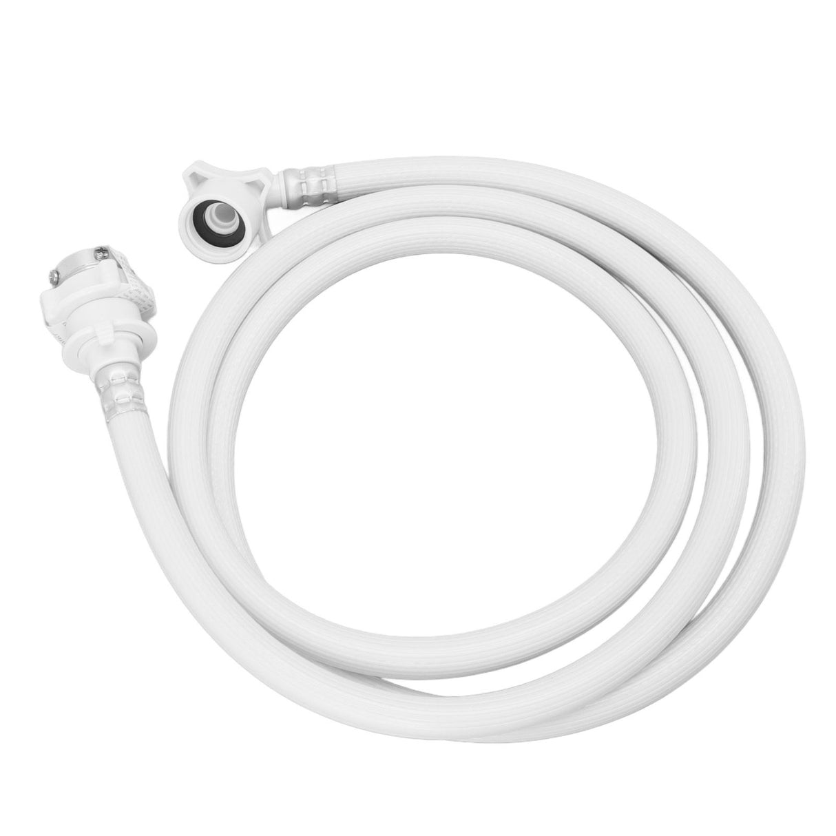 Washing Machine Water Inlet Hose Burst Proof PVC Water Pipe with Metal Connector for Haier Automatic Washing Machine 2m / 6.6ft