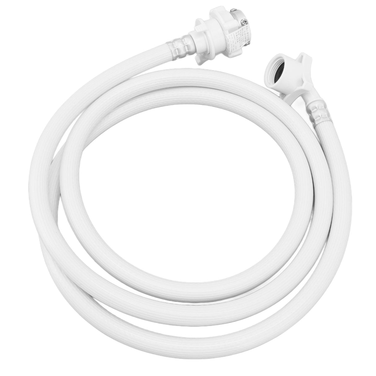 Washing Machine Water Inlet Hose Burst Proof PVC Water Pipe with Metal Connector for Haier Automatic Washing Machine 2m / 6.6ft
