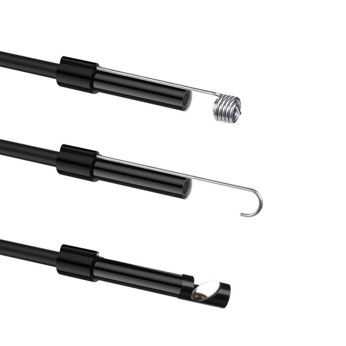 3 in 1 Endoscope Camera HD ABS Aluminium Alloy Industrial Endoscope for Android 6.1 for Pipe Car