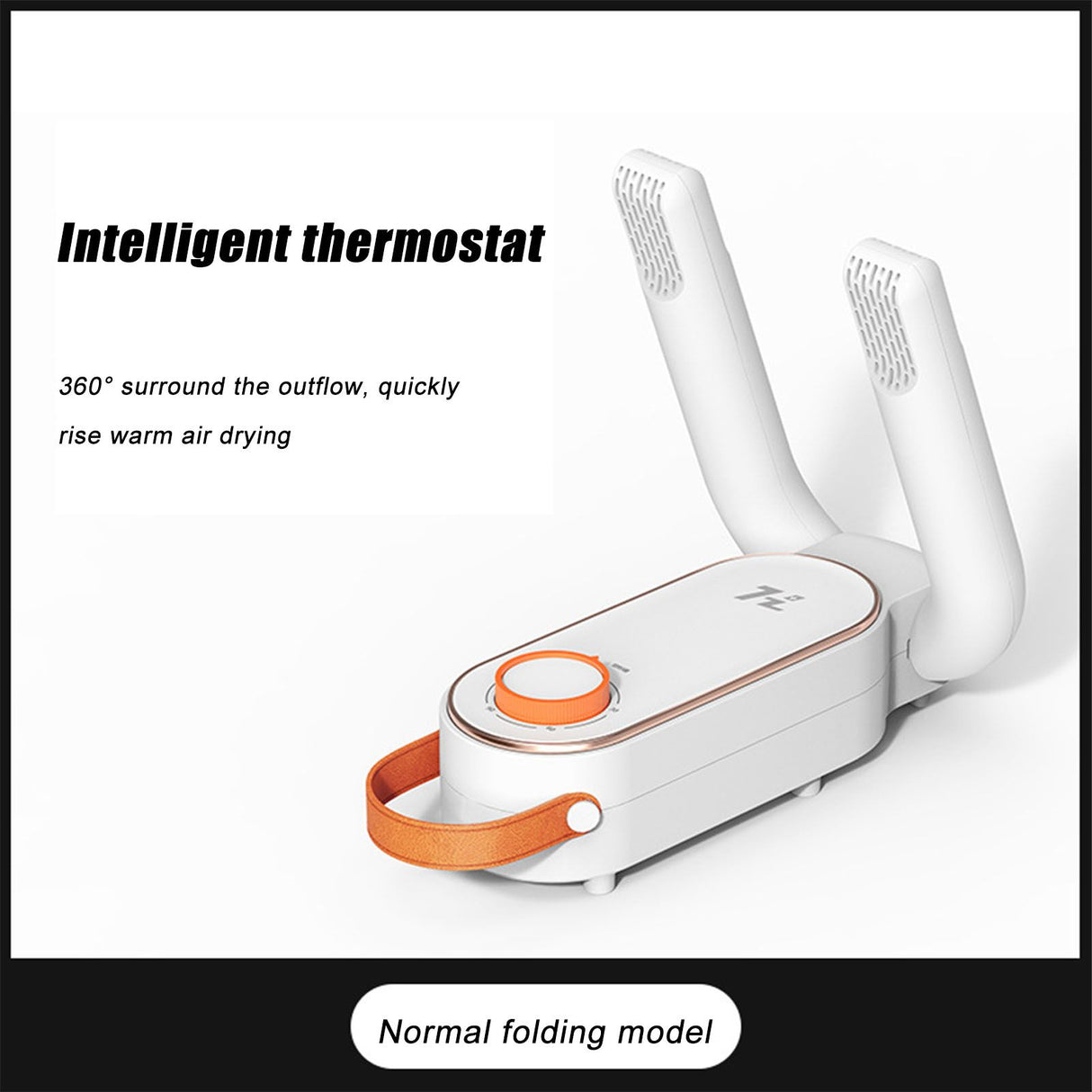 Shoe Dryer Fast Heating Odor Removal Reduce Moisture Adjustable Folding Boot Dryer CN Plug