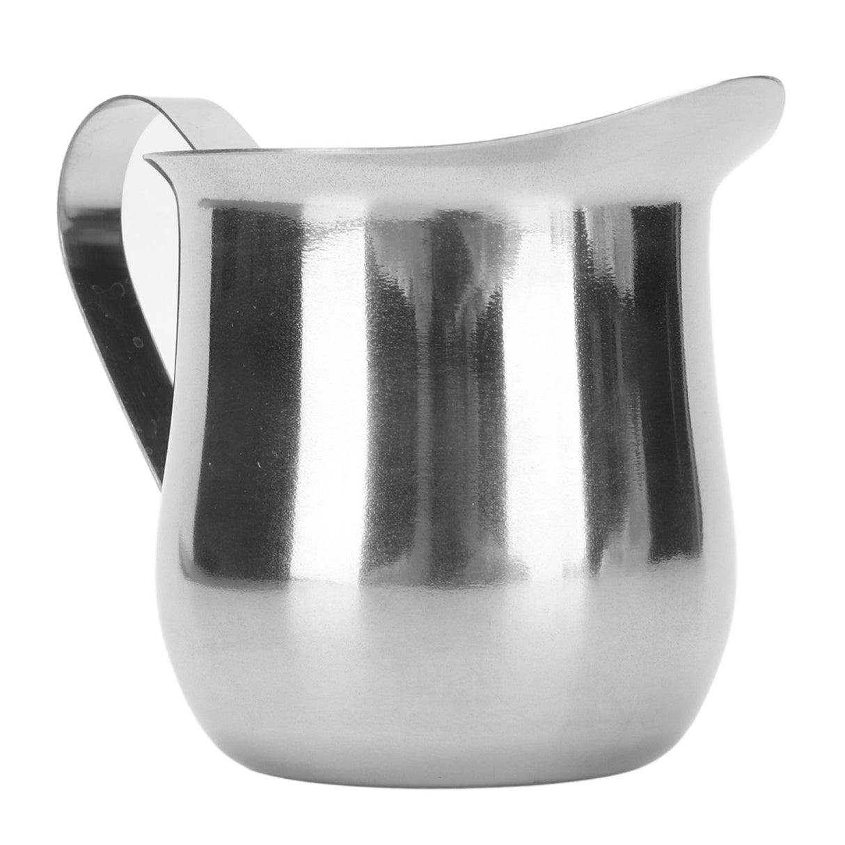 Milk Frothing Pitcher Stainless Steel Ergonomic Milk Frothing Cup Jug Steaming Pitcher for Coffee 5oz