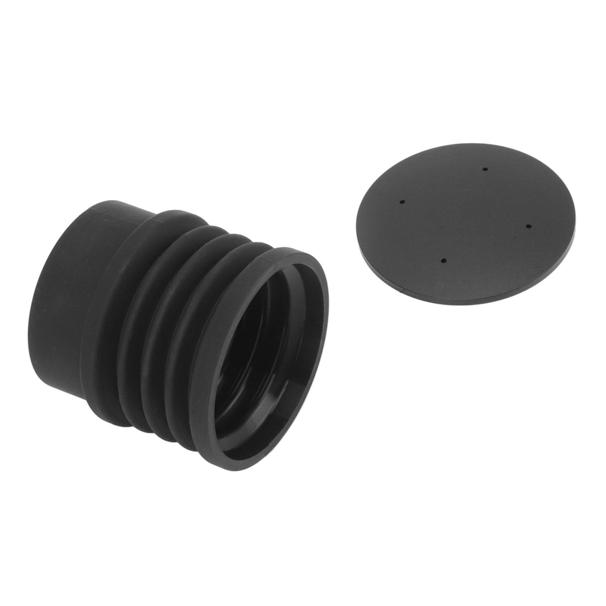 Coffee Grinder Blowing Bean Bin Silicone Coffee Grinder Cleaning Tool with Aluminum Cover for 900N HC600 Coffee Grinder Parts