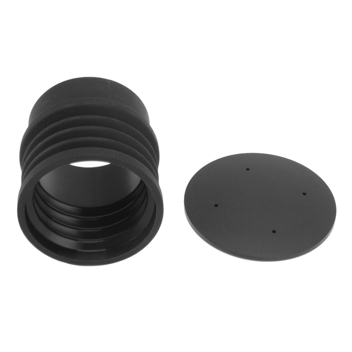 Coffee Grinder Blowing Bean Bin Silicone Coffee Grinder Cleaning Tool with Aluminum Cover for 900N HC600 Coffee Grinder Parts