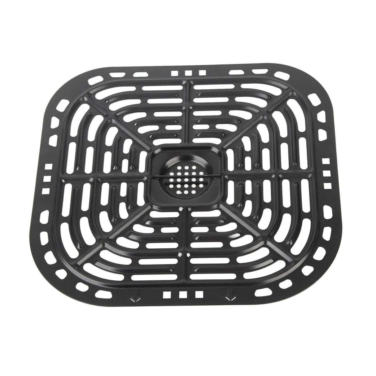 Square 24x23cm Fryer Replacement Grill Pan 304 Stainless Steel Fryer Replacement Crisper Plate
