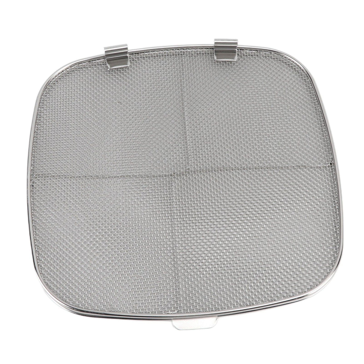 Fryer Splatter Screen 304 Stainless Steel Double Deck Fryer Splatter Shield for Oval Barbecue Machine Home