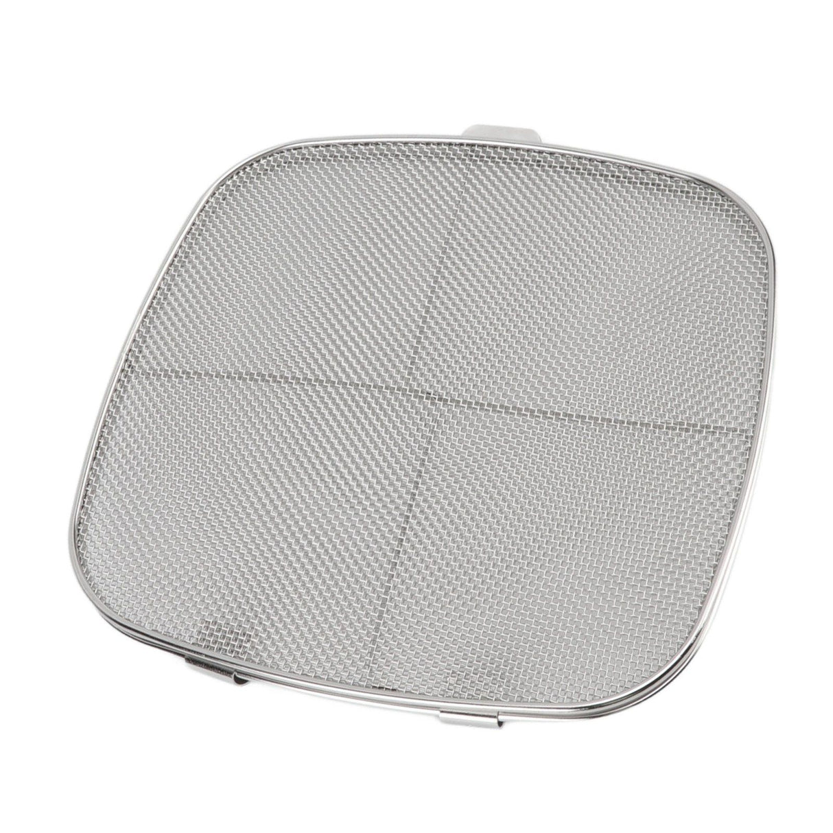 Fryer Splatter Screen 304 Stainless Steel Double Deck Fryer Splatter Shield for Oval Barbecue Machine Home