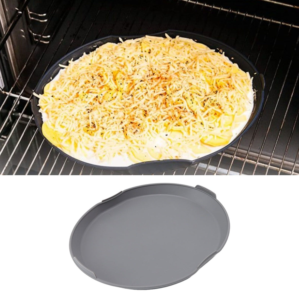 Silicone Steam Pan High Temperature Resistant Food Grade Microwaveable Baking Pan for TM31 5 6