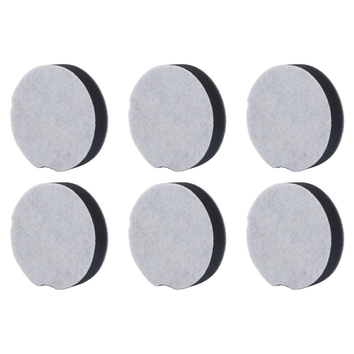 6PCS Vacuum Cleaner Filter Cotton Silicone ABS Vacuum Cleaner Accessories for Bissell 1520 Series 1604896