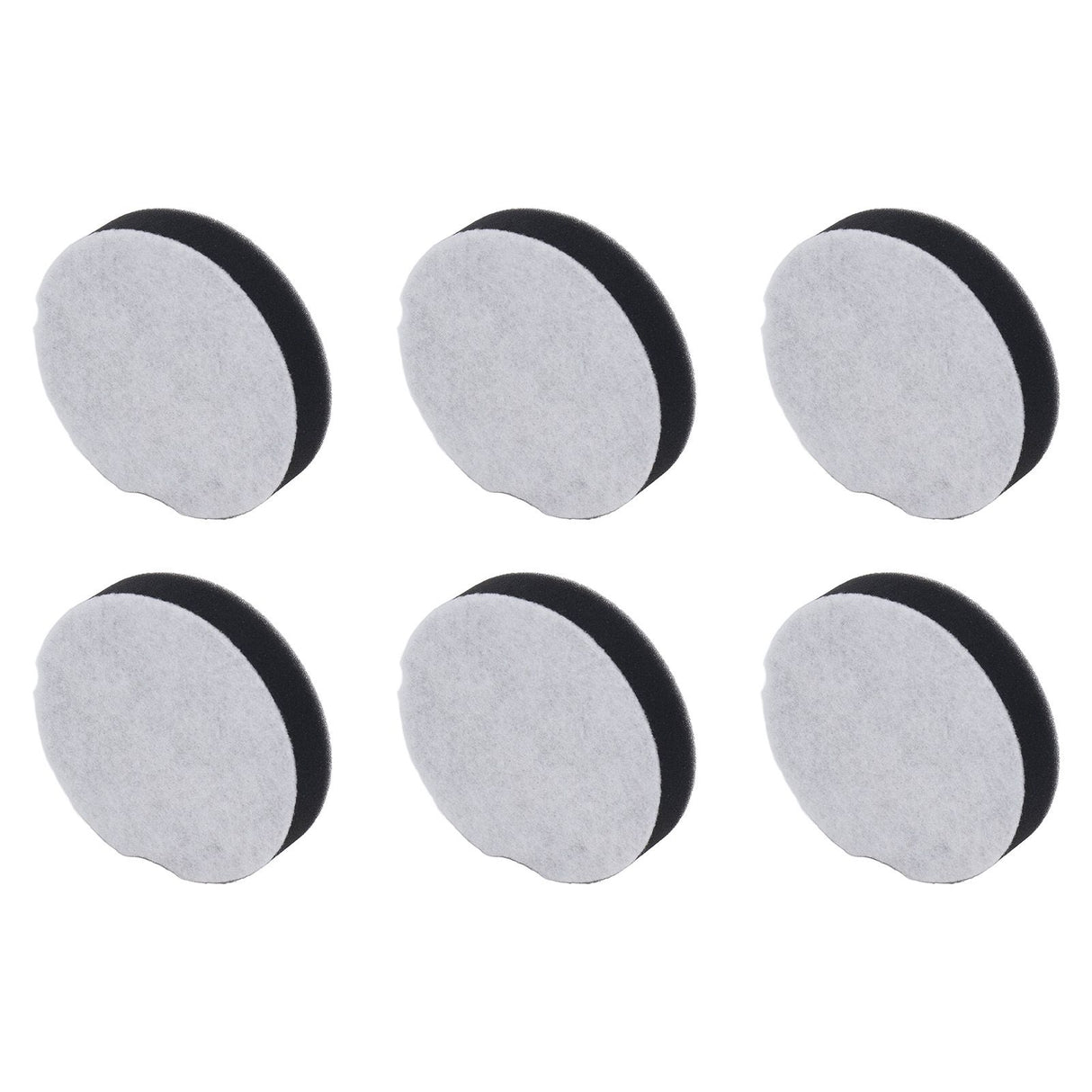 6PCS Vacuum Cleaner Filter Cotton Silicone ABS Vacuum Cleaner Accessories for Bissell 1520 Series 1604896