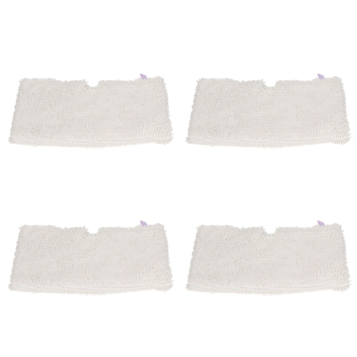 4Pcs Microfiber Mop Pads Replacement Steaming Mop Pads for Shark S3901 S3500 S3501