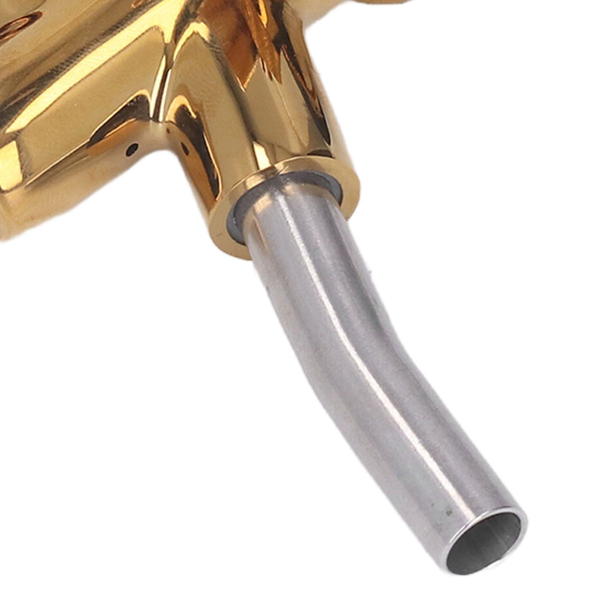 Beer Faucet Adjustable with Short Handle Stainless Steel Beer Dispenser Tap for Kegerator