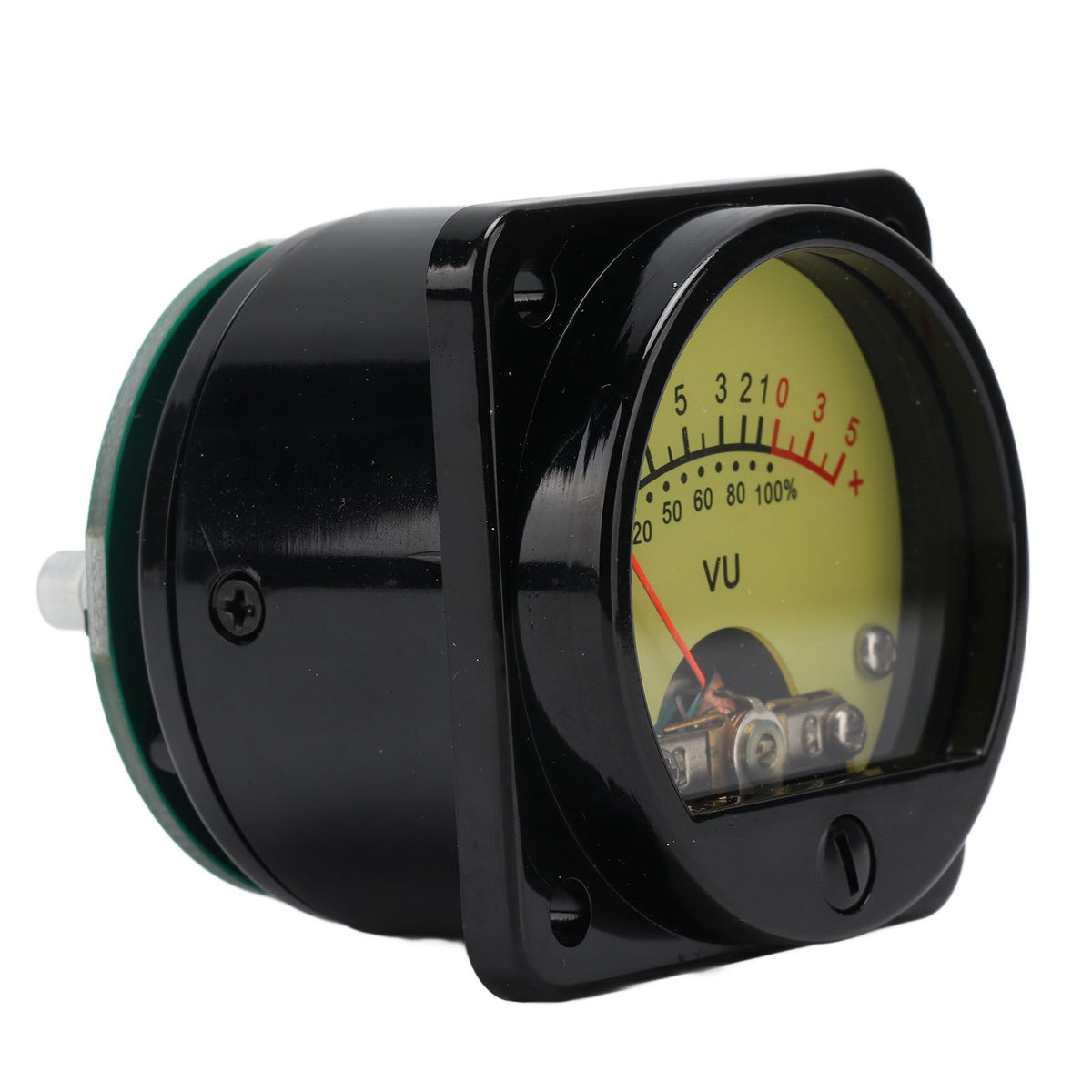 VU Panel Meter Professional VU Meter Audio Level Amp Amplifier with Driver Board AC DC 6‑12V 55mA CQ 45H