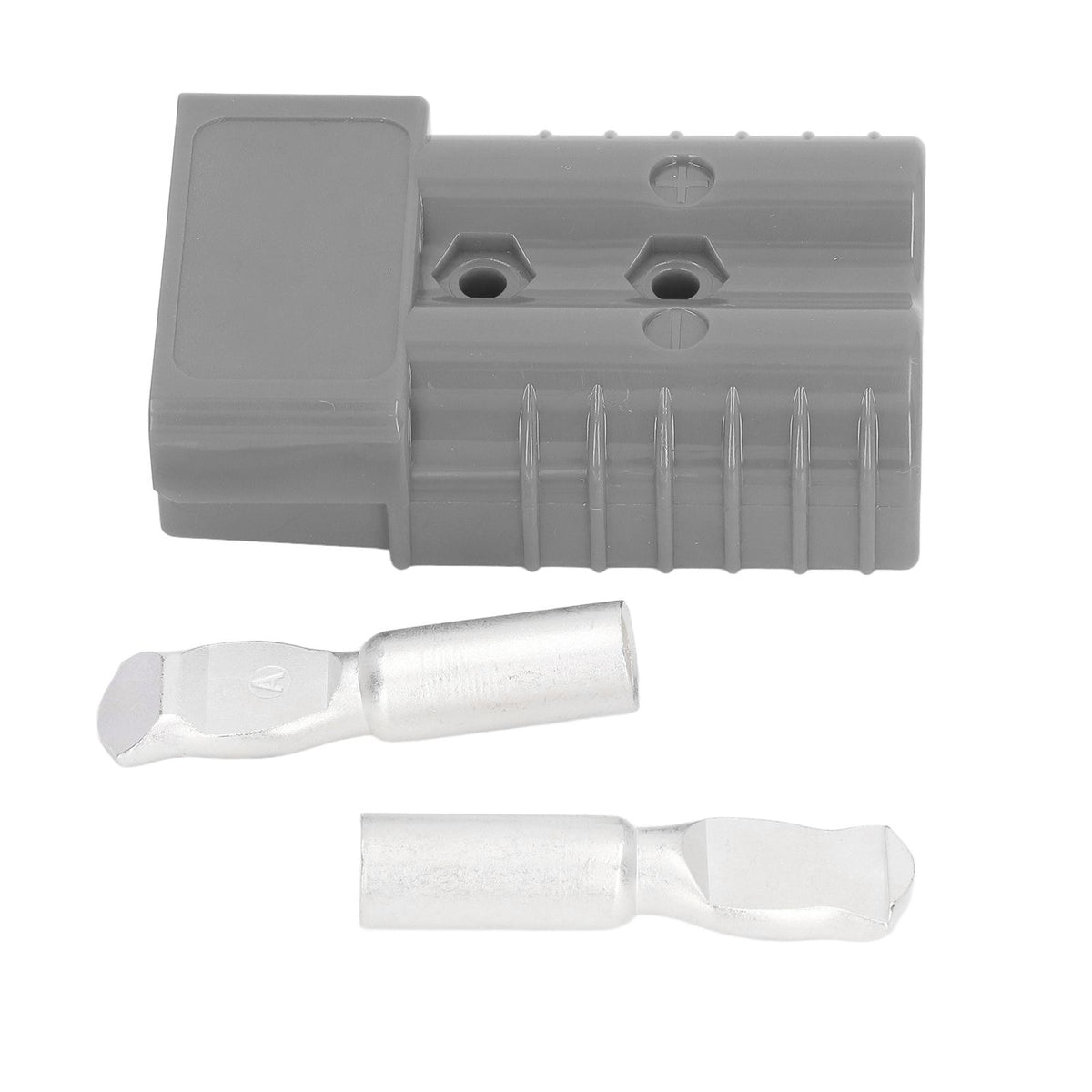 350A 600V Plug Connector SH350 Double Pole High Current Battery Quick Connector Kit for Car Solar Caravan Boat Forklift Grey