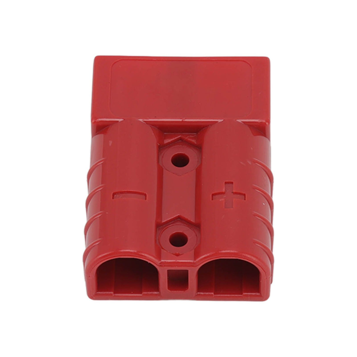 50A 600V Connector Double Pole High Current Power Supply Plug Connector for Solar Panel Dual Battery System Red