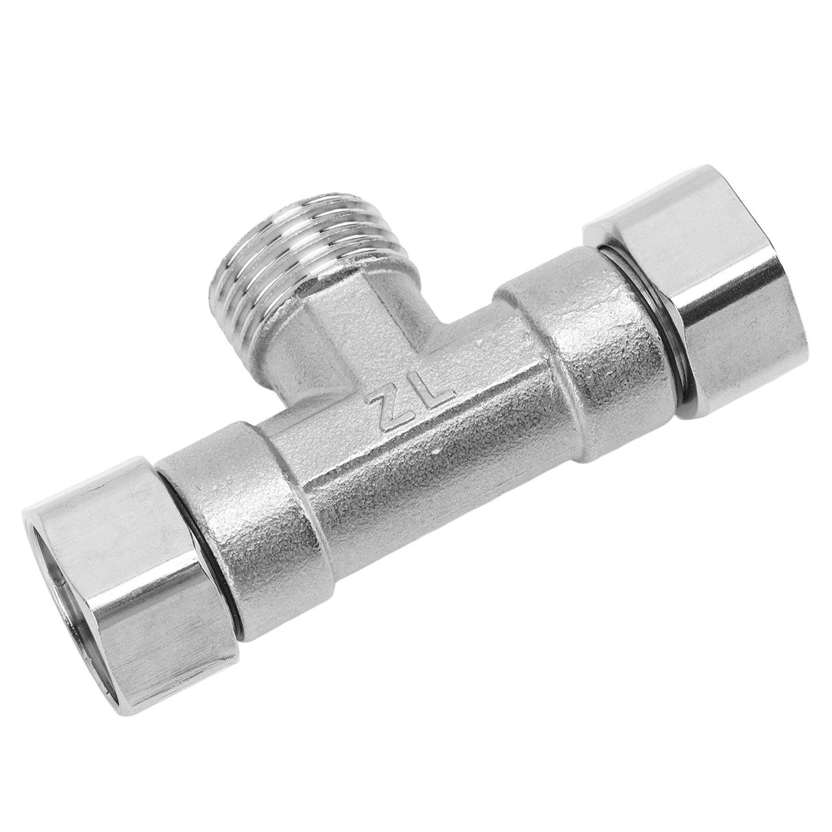 Pipe Fitting 3 Way Tee 304 Stainless Steel Hose Connector Pipeline Adapter G1/2 for Water Air Middle Male Thread