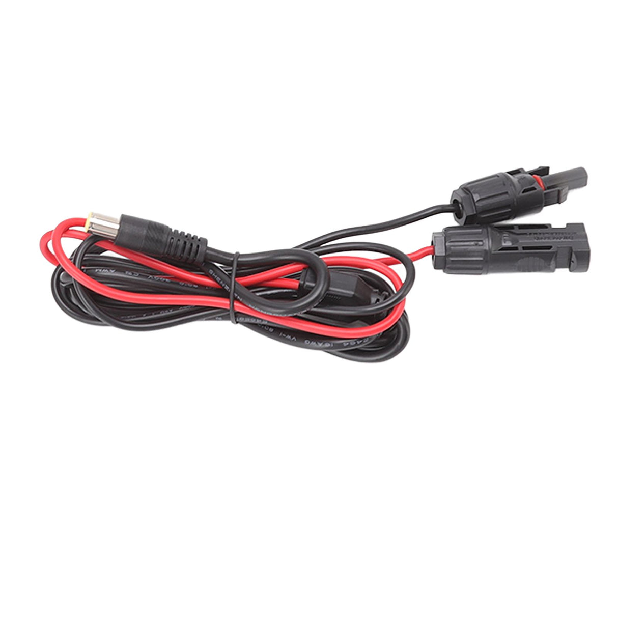 Solar Panel Connector Adapter Female to Male 2 Cores DC7.9mm Copper PVC 16AWG DC 8.0 Extension Cord