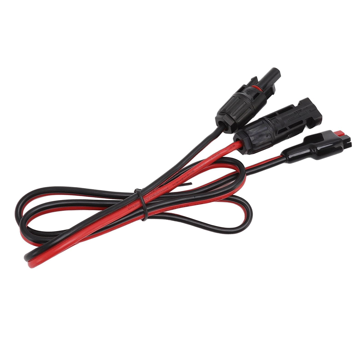 Solar to 30A Copper Mobile Energy Storage Battery Adapter Cable Charging Connector Cable for Anderson 30A 12AWG 1.0m