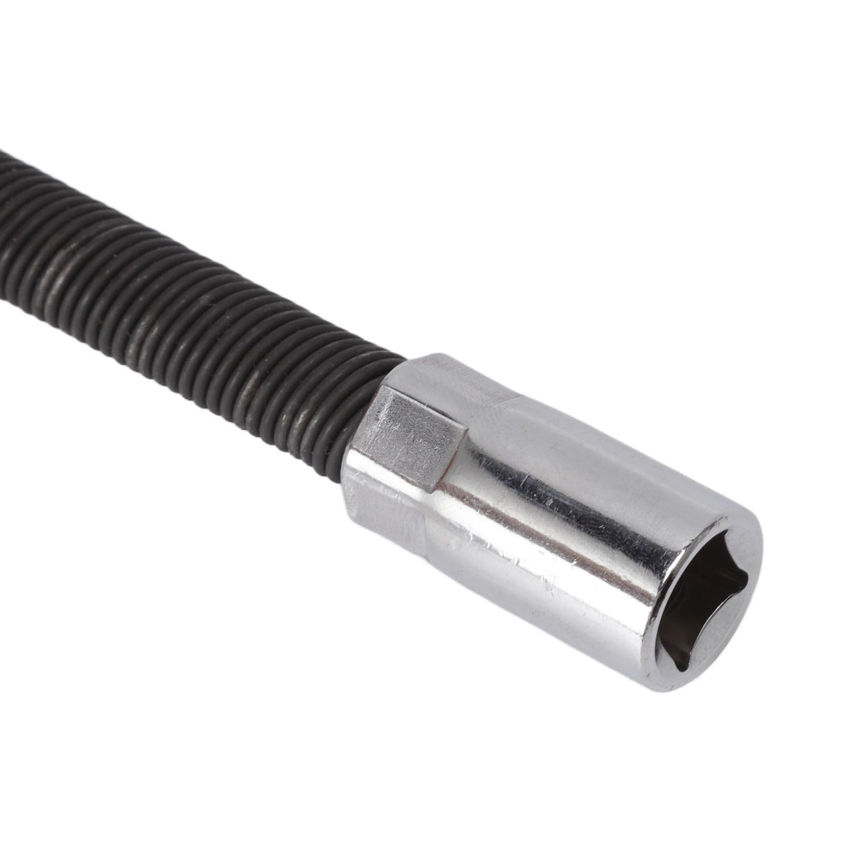 Wrench Extension Rod Bendable Universal Flexible Shaft Sleeve Extension Bar for Factory Workshop Black 3/8