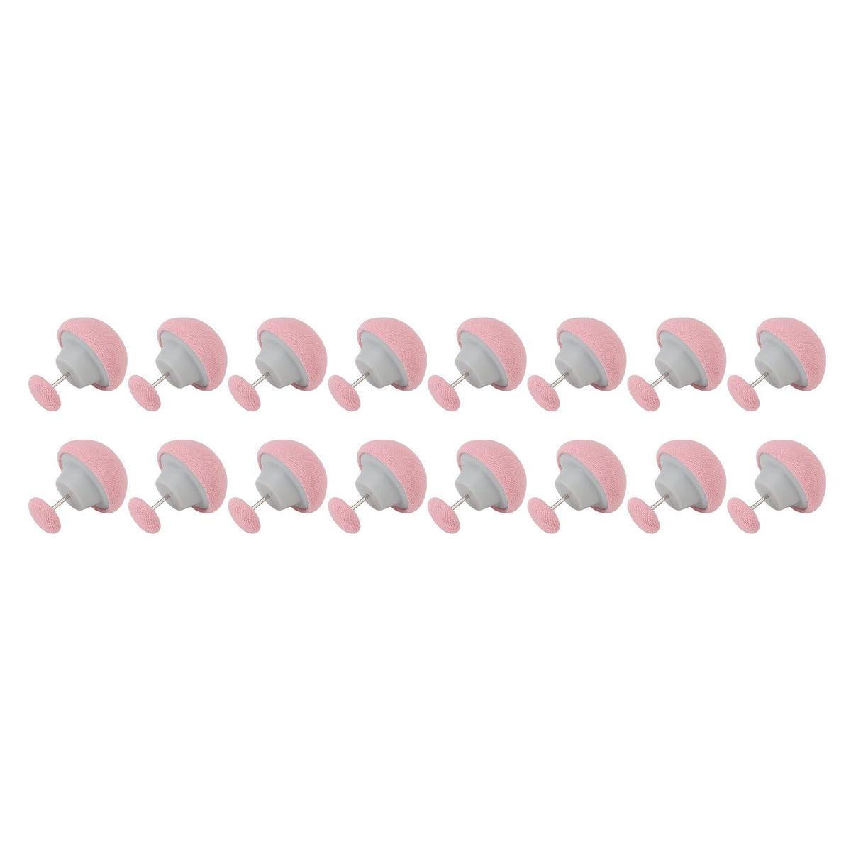 16PCS Bed Duvet Sheet Fixing Clip Mushroom Shaped Cloth Needle Plastic Quilt Fixator for Home Cushion Pink