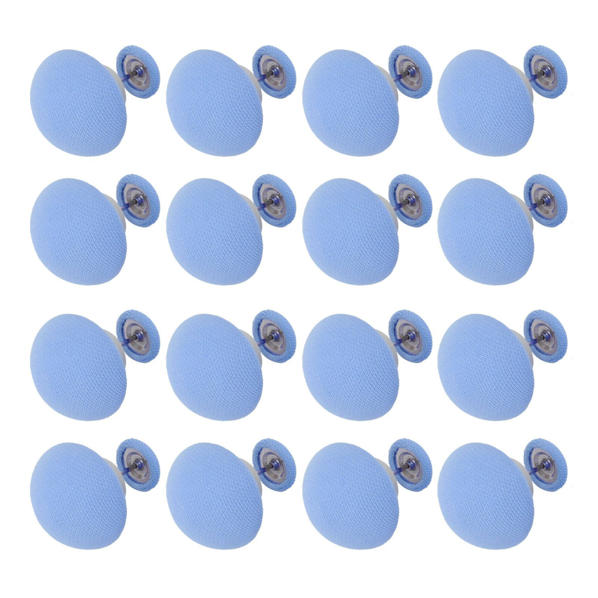 16PCS Bed Duvet Sheet Fixing Clip Mushroom Shaped Cloth Needle Plastic Quilt Fixator for Home Cushion Blue