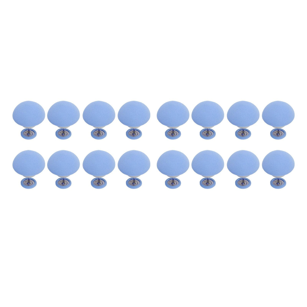 16PCS Bed Duvet Sheet Fixing Clip Mushroom Shaped Cloth Needle Plastic Quilt Fixator for Home Cushion Blue