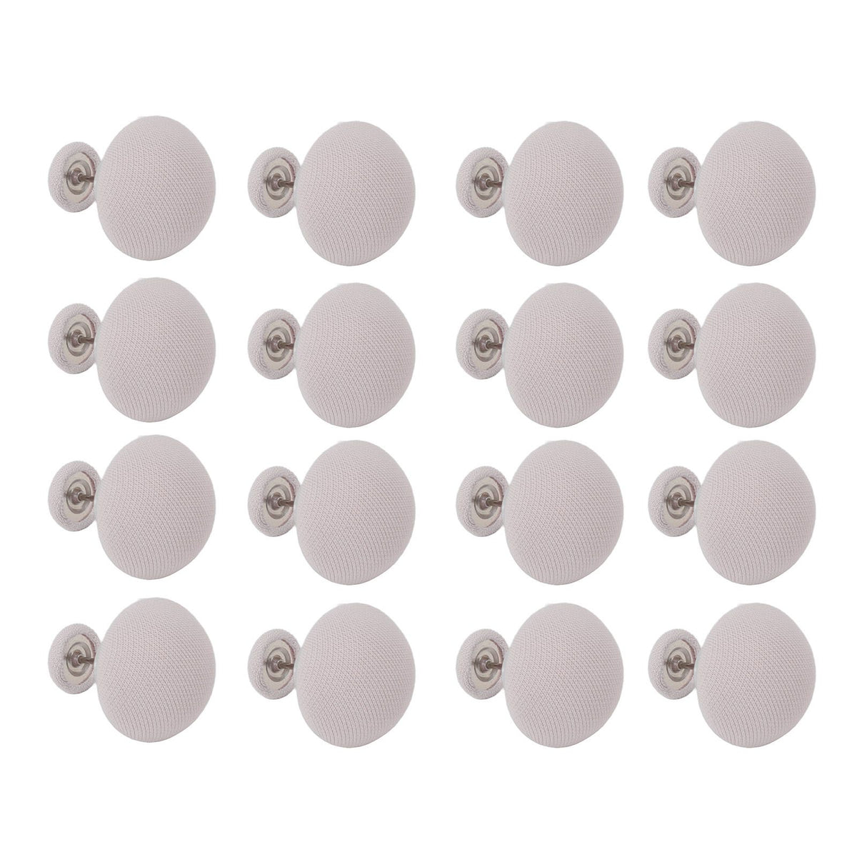 16PCS Bed Duvet Sheet Fixing Clip Mushroom Shaped Cloth Needle Plastic Quilt Fixator for Home Cushion Grey