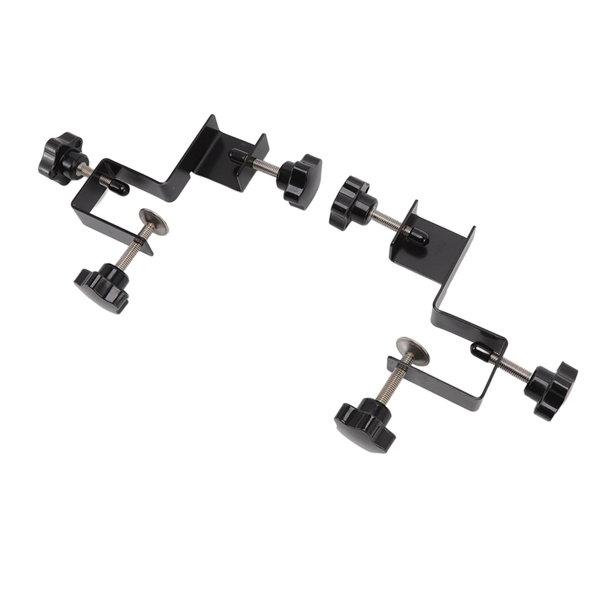 2 PCS Cabinet Drawer Installation Clamps Left Right Side Drawer Jig Rocker Arm Cabinet Front Drawer Woodworking Clamps Black
