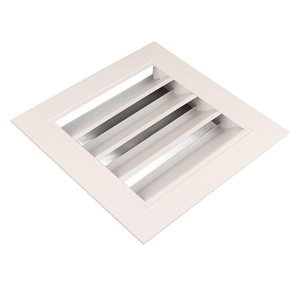 9.8x9.8in Shed Vent Aluminum Alloy Gable Vent Waterproof Rainproof Air Vents Cover for Ceiling Wall