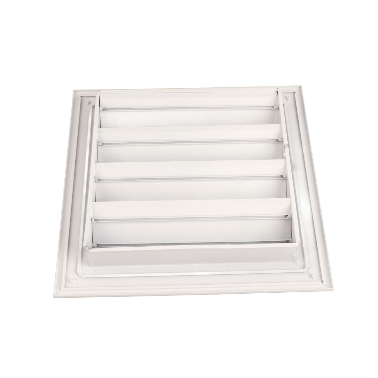 9.8x9.8in Shed Vent Aluminum Alloy Gable Vent Waterproof Rainproof Air Vents Cover for Ceiling Wall